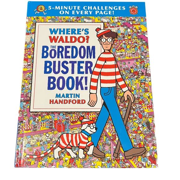 Where's Waldo? The Boredom Buster Book For Kids! Large Book - Picture 1 of 4